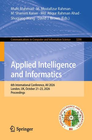 Applied Intelligence and Informatics
