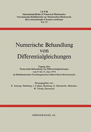 Numerische Behandlung von Differentialgleichungen