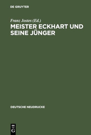 Meister Eckhart und seine Jnger