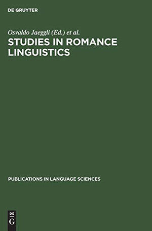 Studies in Romance Linguistics