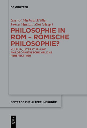 Philosophie in ROM - Roemische Philosophie?