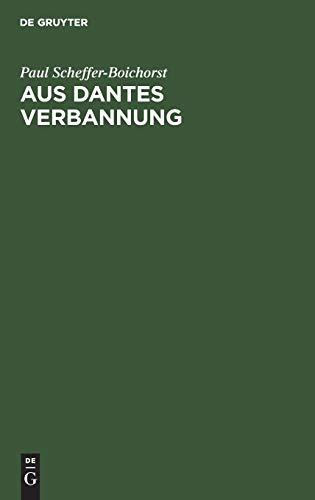 Aus Dantes Verbannung