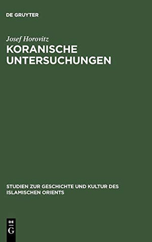 Koranische Untersuchungen