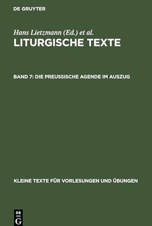 Die Preussische Agende im Auszug