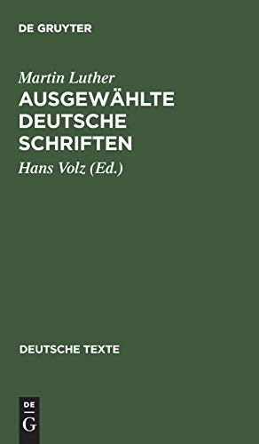 Ausgewahlte deutsche Schriften