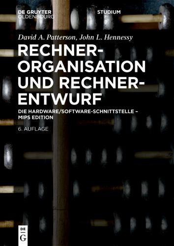Rechnerorganisation Und Rechnerentwurf