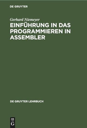 Einfhrung in Das Programmieren in Assembler