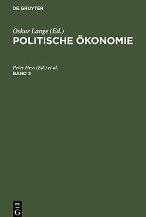 Politische konomie. Band 2