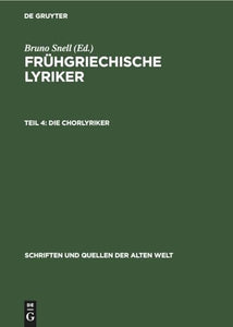 Die Chorlyriker 