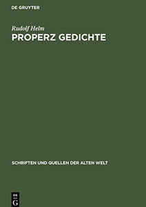 Properz Gedichte 