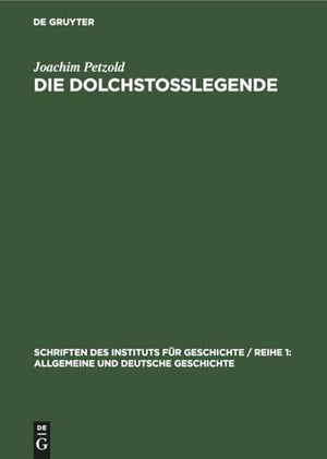 Die Dolchstolegende