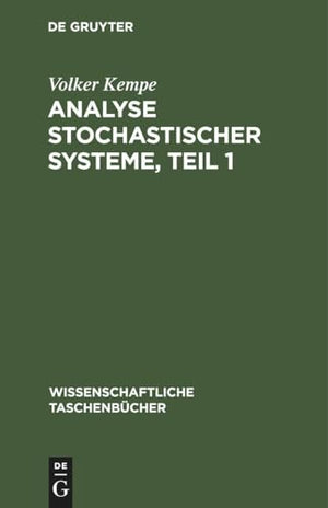 Analyse Stochastischer Systeme, Teil 1