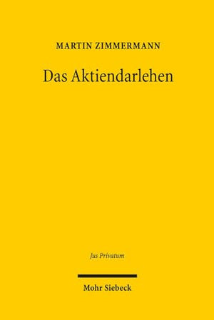 Das Das Aktiendarlehen