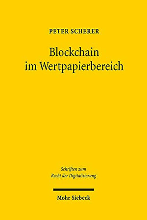 Blockchain im Wertpapierbereich