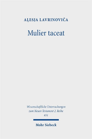 Mulier taceat