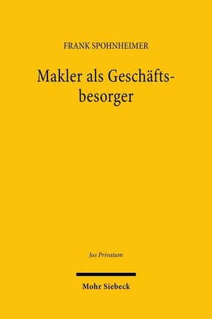 Makler als Geschäftsbesorger