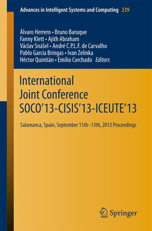 International Joint Conference SOCO13-CISIS13-ICEUTE13