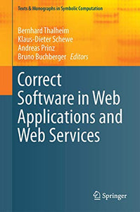 Correct Software in Web Applications and Web Services 