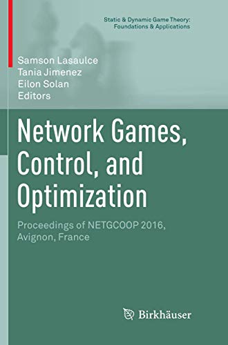 Network Games, Control, and Optimization