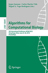 Algorithms for Computational Biology 
