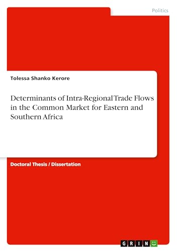 Determinants of Intra-Regional Trade Flows in the Common Market for Eastern and Southern Africa