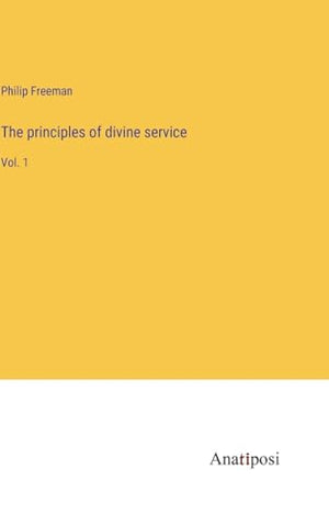 The principles of divine service