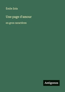 Une page d'amour 