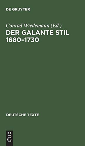 Der galante Stil 1680-1730