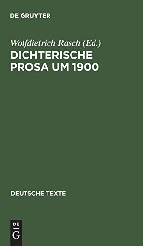 Dichterische Prosa um 1900