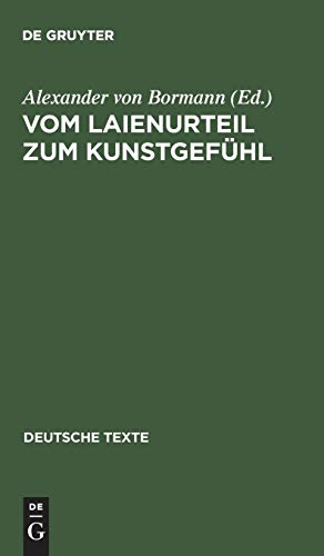 Vom Laienurteil Zum Kunstgefühl