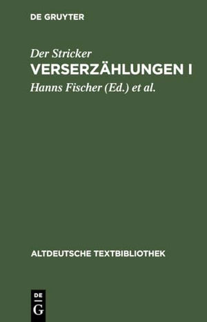 Verserzählungen I