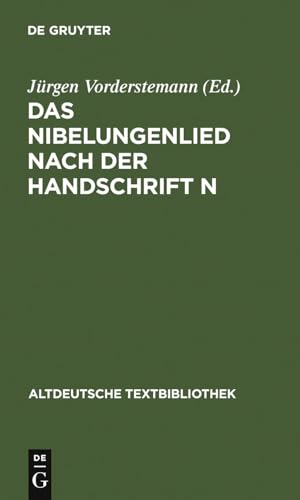 Das Nibelungenlied nach der Handschrift n
