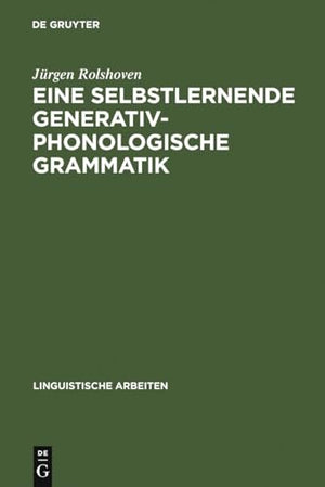 Eine Eine selbstlernende generativ-phonologische Grammatik