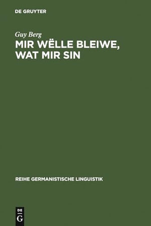 Mir wëlle bleiwe, wat mir sin