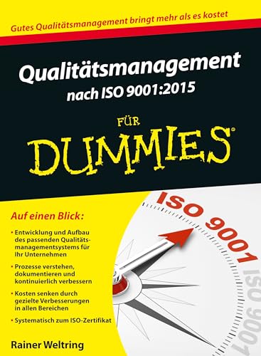 Qualitatsmanagement nach ISO 9001-2015 fur Dummies
