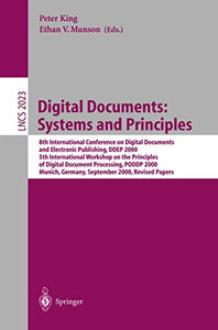 Digital Documents: Systems and Principles 
