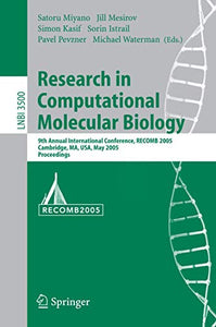 Research in Computational Molecular Biology 