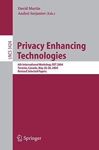 Privacy Enhancing Technologies 