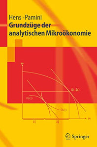 Grundzuge der analytischen Mikrooekonomie 