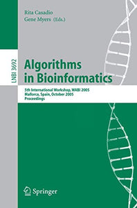 Algorithms in Bioinformatics 