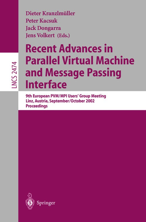 Recent Advances in Parallel Virtual Machine and Message Passing ...
