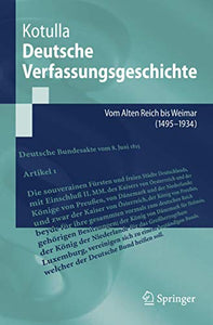 Deutsche Verfassungsgeschichte 