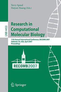 Research in Computational Molecular Biology 