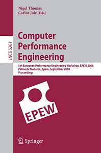 Computer Performance Engineering 