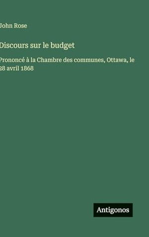 Discours sur le budget