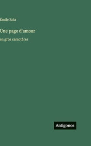 Une page d'amour 
