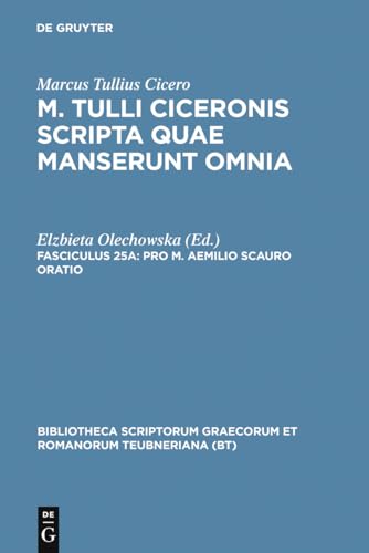 Scripta Quae Manserunt Omnia, fasc. 25a