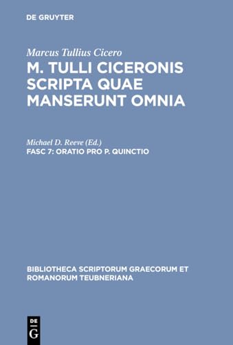 Scripta Quae Manserunt Omnia, fasc. 7