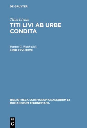 Ab Urbe Condita, Libri XXVI-XXVII