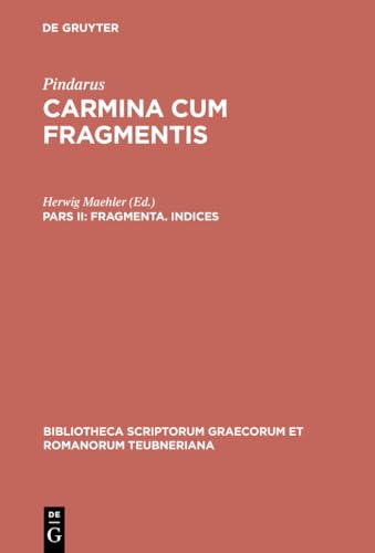 Carmina cum Fragmentis, Pars II